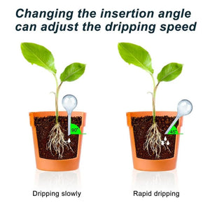 Planet Gates blue-5pcs Plant Water Feeder Automatic Plastical Balls Garden Water Device Plants Watering Bulbs Self Watering Drip Irrigation Devices