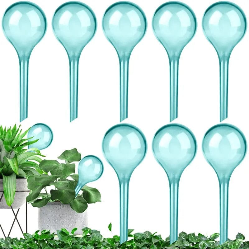 Planet Gates blue-5pcs Plant Water Feeder Automatic Plastical Balls Garden Water Device Plants Watering Bulbs Self Watering Drip Irrigation Devices