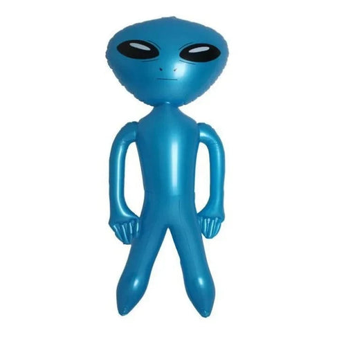 Planet Gates blue-90CM 1pcs PVC Inflatable Toy Alien Doll Bar Party Alien Model Props Summer Beach Pool Water Toys Indoor Outdoor Festival Decorations