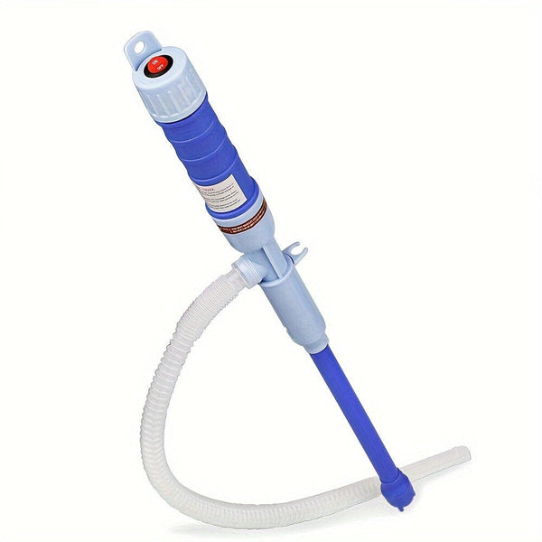 Planet Gates Blue Ancel Battery Powered Electric Fuel & Water Transfer Pump Portable Gas Oil Liquid Pump