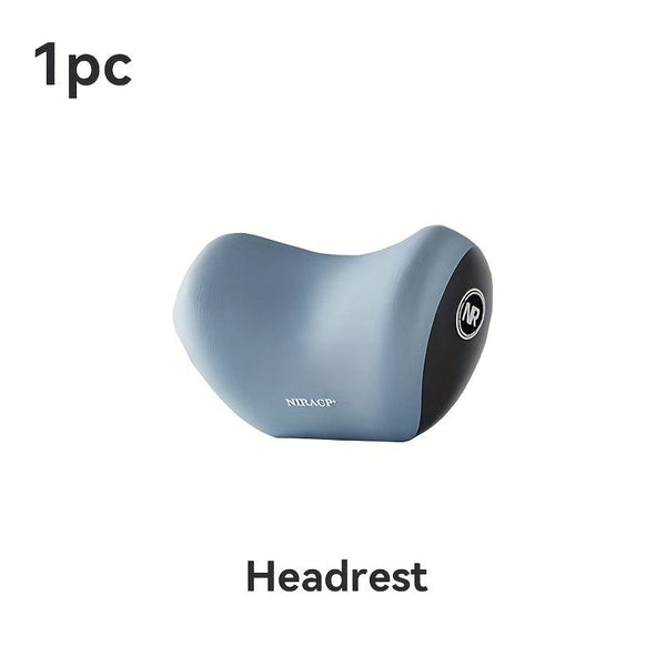 Planet Gates Blue And White Blue / Headrest Car Headrest Lumbar Support, Driver Seat Backrest, Driving Waist Support, Car Neck Pillow Lumbar Cushion