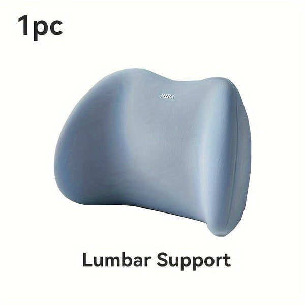 Planet Gates Blue And White Blue / Lumbar Support Car Headrest Lumbar Support, Driver Seat Backrest, Driving Waist Support, Car Neck Pillow Lumbar Cushion