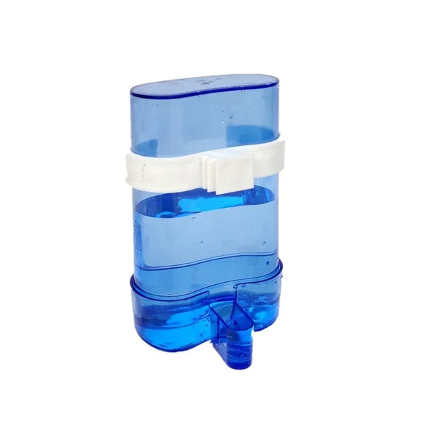 Planet Gates Blue Bird Water Dispenser Bird food Feeder Automatic Parakeet Bird Waterer Food Feeder Dispenser for Parrot Cage Accessories