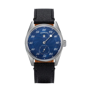 Planet Gates Blue black Sugess Watch of Men Automatic Mechanical Wristwatches ST1721 Movement Luminous Simple Fashion Clock Waterproof Glass S451 New