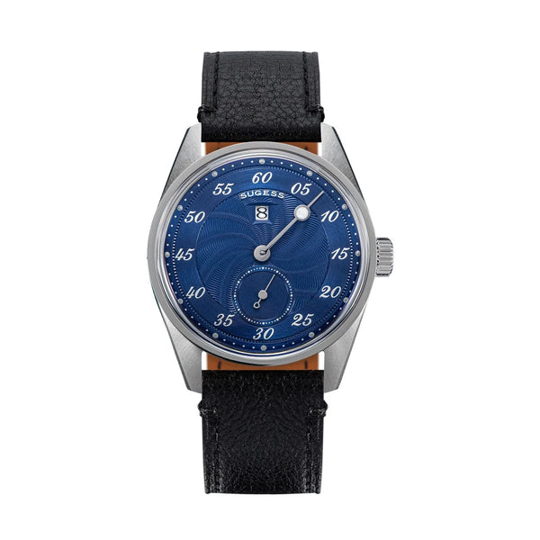 Planet Gates Blue black Sugess Watch of Men Automatic Mechanical Wristwatches ST1721 Movement Luminous Simple Fashion Clock Waterproof Glass S451 New