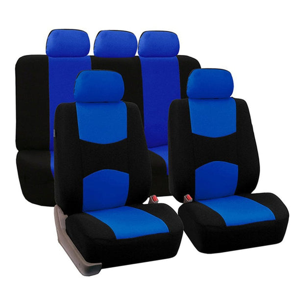 Planet Gates Blue Car Seat Cover For 5 Seats Universal Fit Seat Covers For SUV Interior Accessories Car Seat Protector For Cars Trucks And SUV