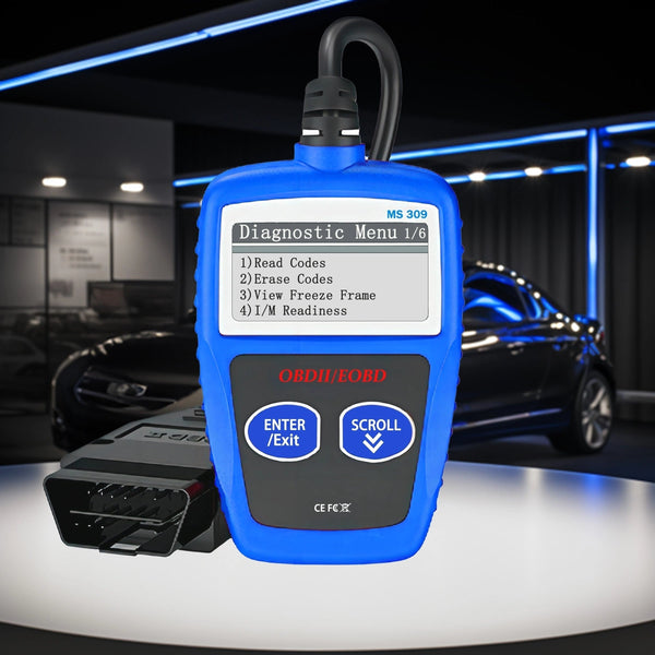 Planet Gates Blue cars diagnostic tool the upgraded version of ms309 obd2 obdii eobd fault code reader scanner tool
