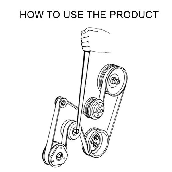 Planet Gates Blue / China 8Pcs Idler Pulley Adjustment Wrench Belt Tension Tensioning Adjuster Lever Tool Extension Wrench Workshop Repair Tool