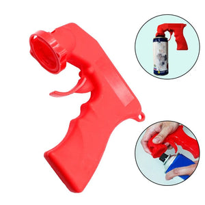 Planet Gates Blue / CHINA Paint Spray Bottle Adapter Aerosol Spray Handle with Full Grip Trigger Locking Collar Maintenance Repair Tool Car Accessories