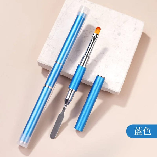 Planet Gates Blue Clear UV Gradient Blossom Gel Nail Polish Blossoming Smook Effect Watercolor Nail Gel Soak off Functional Nail Gel 15ml