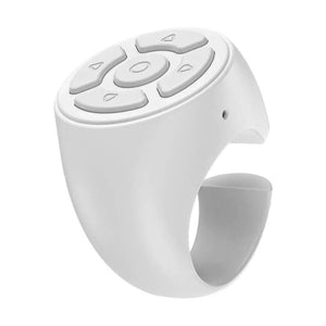 Planet Gates blue / CN Multi-function BT Remote Control Portable Fingertip Selfie Video Controller Automatic Page Turner Browsing For Phone