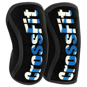 Planet Gates Blue Crossfit / XXL Women Men Teens 7mm Neoprene Sport Knee Pads Compression Weightlifting Pressured Crossfit Training Knee Pads Support Custom Logo