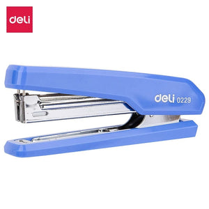 Planet Gates BLUE DELI Office Stapler No. 10 Stapling Machine Paper Binding Tools Staples Stationery Office Supplies