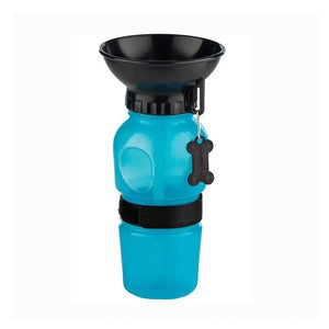 Planet Gates Blue Dog Water Bottle Out Walking Dog Portable Water Bottle Dog Drinking Cup Cat Pet Water Feeding Supplies