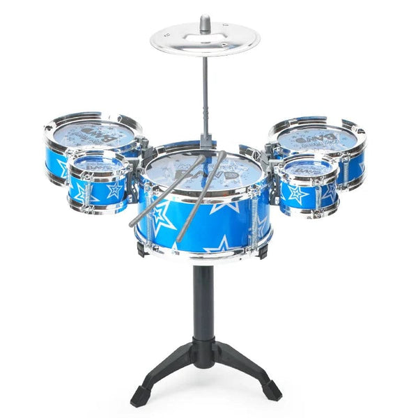 Planet Gates Blue Drum sets for children beginners children's toys dynamic jazz drums for western percussion instrument