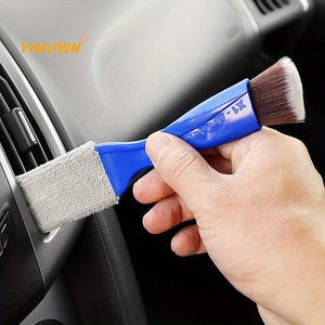 Planet Gates Blue Effortlessly Clean Your Car's Interior with this Soft Brush Air Conditioner Cleaning Tool!