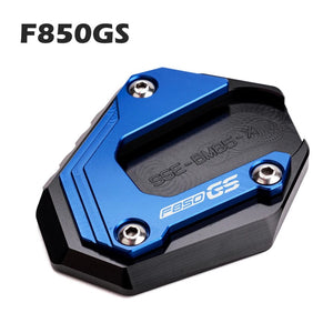 Planet Gates Blue-F850GS For F850GS / F750GS Kickstand Motorcycle Side Stand Extension For BMW F850 GS Adventure F 750 850 GSA 2018- 2022 2023 Accessorie