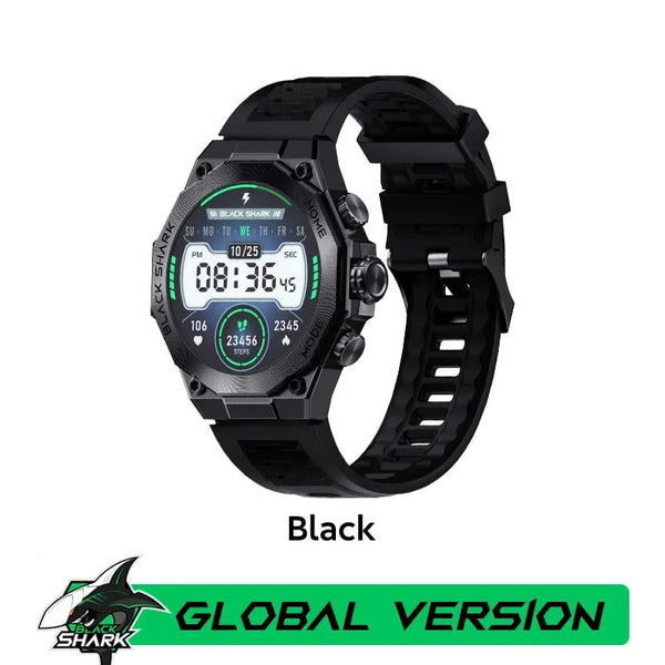 Planet Gates Blue-Fast Delivery / Mexico [World Premiere] Global Version Black Shark S1 Pro Smart watch 1.43'' AMOLED Wireless Charging 15 Days Battery Life NFC Chat GPT