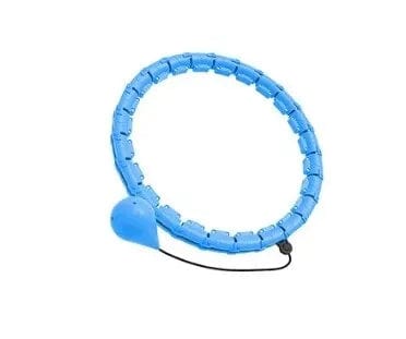 Planet Gates Blue Fitness Hoop Weights to Exercise At Home Sports Entertainment Sport Equipment Hulahp for Slimming Gym Ring Portable Body