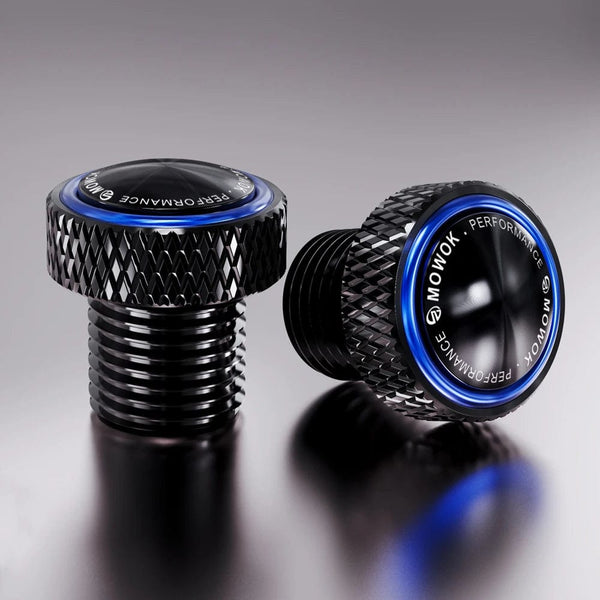 Planet Gates Blue For Kawasaki Z650 Z750 Z800 Z900 Z900RS SE Z1000SX Z250 Z300 Z400 Motorcycle Accessories Aluminum Mirror Hole Plugs Screws Bolts