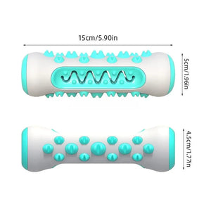 Planet Gates Blue G608 Dog Toy Teething Stick Chewable Teeth Cleaning Bones Dog Toothbrush TPR Safe Puppy Dental Care Cleaning Toys Supplies