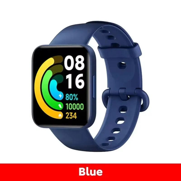 Planet Gates Blue Global Version POCO Watch 1.6'' AMOLED Display 14 Days Battery GPS Always-on Watch Face Blood Oxygen Smartwatch