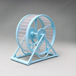 Planet Gates blue Hamster Wheel Large Pet Jogging Hamster Sports Running Wheel Hamster Cage Accessories Toys Small Animals Exercise Pet Supplies