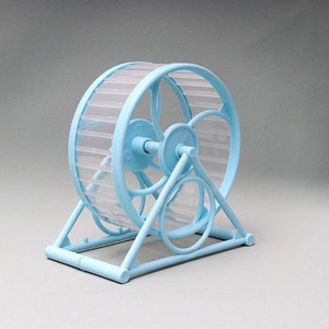 Planet Gates blue Hamster Wheel Large Pet Jogging Hamster Sports Running Wheel Hamster Cage Accessories Toys Small Animals Exercise Pet Supplies