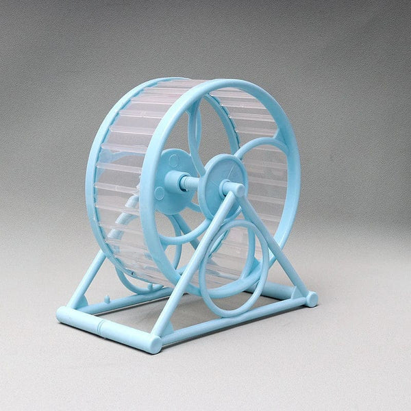 Planet Gates blue Hamster Wheel Large Pet Jogging Hamster Sports Running Wheel Hamster Cage Accessories Toys Small Animals Exercise Pet Supplies