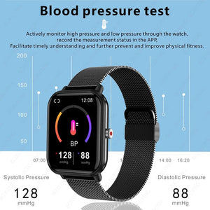 Planet Gates Blue / Health Smart Watch 2023 New Smart Watch Men Blood Oxygen Monitoring Sports Fitness Watch Man Woman Body Temperature Monitor Smart Watch For Xiaomi