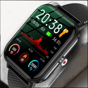 Planet Gates Blue / Health Smart Watch 2023 New Smart Watch Men Blood Oxygen Monitoring Sports Fitness Watch Man Woman Body Temperature Monitor Smart Watch For Xiaomi