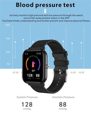 Planet Gates Blue / Health Smart Watch 2023 New Smart Watch Men Blood Oxygen Monitoring Sports Fitness Watch Man Woman Body Temperature Monitor Smart Watch For Xiaomi