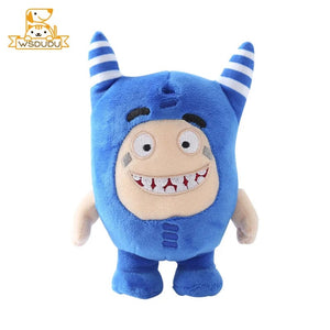 Planet Gates Blue Kawaii Oddbods Fuse Bubbles Newt Pogo Slick Jeff Zee Plush Stuffed Toys Cute Cartoon Anime Mini Dolls Soft Pillow Kid Child Gift