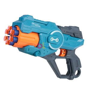 Planet Gates BLUE Kids Soft Bullets Guns Toy For Boy Adult Manual Foam Bullet Pistol EVA Foam Darts Gun Toys Weapon Children Outdoor Shooting Game