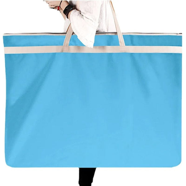 Planet Gates Blue Large File Bag A1 Paper Organizer Drawings Document Bag Black A1 Zipper Pouch A2 Document Storage Art Portfolio Bag