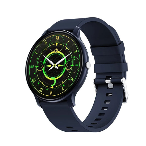 Planet Gates Blue LAXASFIT Smart Watch Full Touch Screen Sports Fitness Tracker IP68 Waterproof Bluetooth Smart Watch Men Women Smart Watch 2024