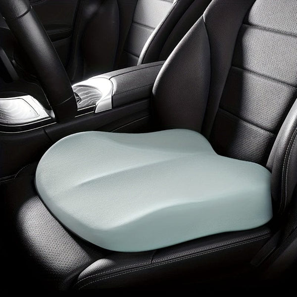 Planet Gates Blue Memory Foam Car Seat Pad, Car Seat Cushions For Driving, Office Chair Seat Cushion For Longer And Comfortable Sitting
