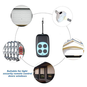 Planet Gates blue New 433mhz Universal Car Remote Control Key Smart Electric Garage Door Replacement Cloning Cloner Copy Remote