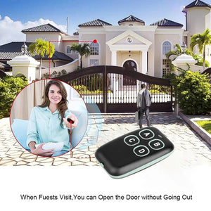Planet Gates blue New 433mhz Universal Car Remote Control Key Smart Electric Garage Door Replacement Cloning Cloner Copy Remote