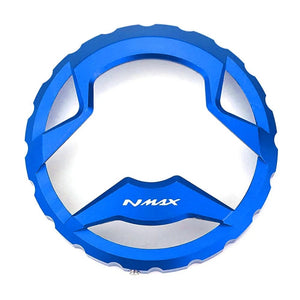 Planet Gates Blue NMAX Motorcycle CNC Aluminum Fuel Tank Cover Gas Case Cap Accessories for Yamaha N-max 125 155 2015 2016 2017 2018 2019