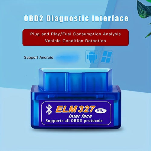 Planet Gates Blue OBD2 Diagnostic Interface Scanner Car Diagnostic Code Reader Tool