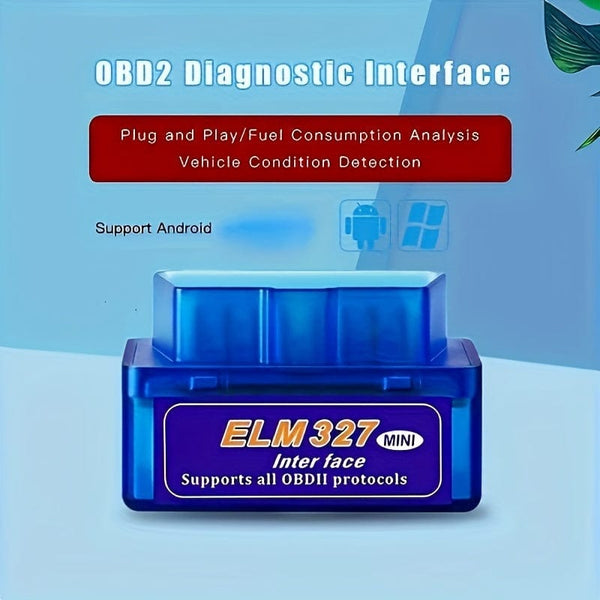 Planet Gates Blue OBD2 Diagnostic Interface Scanner Car Diagnostic Code Reader Tool