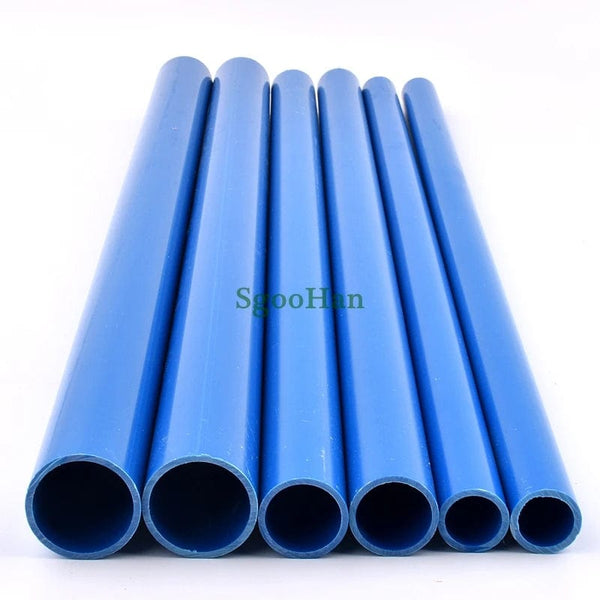 Planet Gates Blue / outer dia 20mm 1PC OD 20/25/32mm UPVC Aquarium Fish Tank Pipe Home Garden DIY Shelf Tube Irrigation Watering Fittings 49~50cm Long
