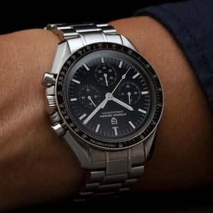 Planet Gates Blue PAGANI DESIGN 2024 New Men's Watches Top Luxury Quartz Watch For Men Auto Date Speed Chronograph AR Sapphire Mirror Wrist watch