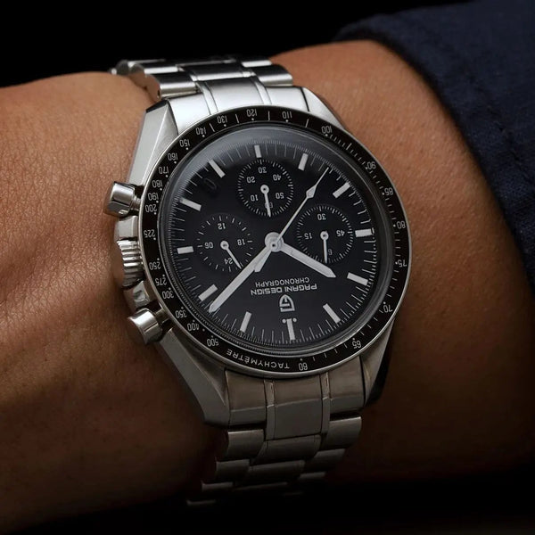 Planet Gates Blue PAGANI DESIGN 2024 New Men's Watches Top Luxury Quartz Watch For Men Auto Date Speed Chronograph AR Sapphire Mirror Wrist watch
