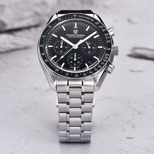 Planet Gates Blue PAGANI DESIGN 2024 New Men's Watches Top Luxury Quartz Watch For Men Auto Date Speed Chronograph AR Sapphire Mirror Wrist watch