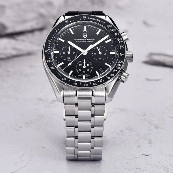 Planet Gates Blue PAGANI DESIGN 2024 New Men's Watches Top Luxury Quartz Watch For Men Auto Date Speed Chronograph AR Sapphire Mirror Wrist watch