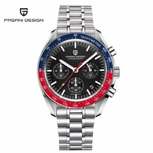 Planet Gates Blue PAGANI DESIGN 2024 New Men's Watches Top Luxury Quartz Watch For Men Auto Date Speed Chronograph AR Sapphire Mirror Wrist watch