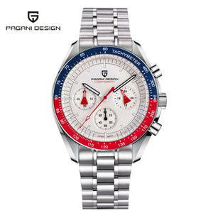 Planet Gates Blue PAGANI DESIGN 2024 New Men's Watches Top Luxury Quartz Watch For Men Auto Date Speed Chronograph AR Sapphire Mirror Wrist watch