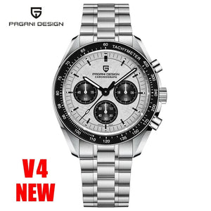 Planet Gates Blue PAGANI DESIGN 2024 New Men's Watches Top Luxury Quartz Watch For Men Auto Date Speed Chronograph AR Sapphire Mirror Wrist watch